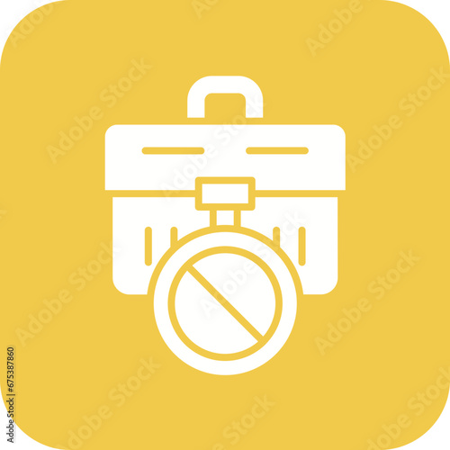 Job Loss Line Icon