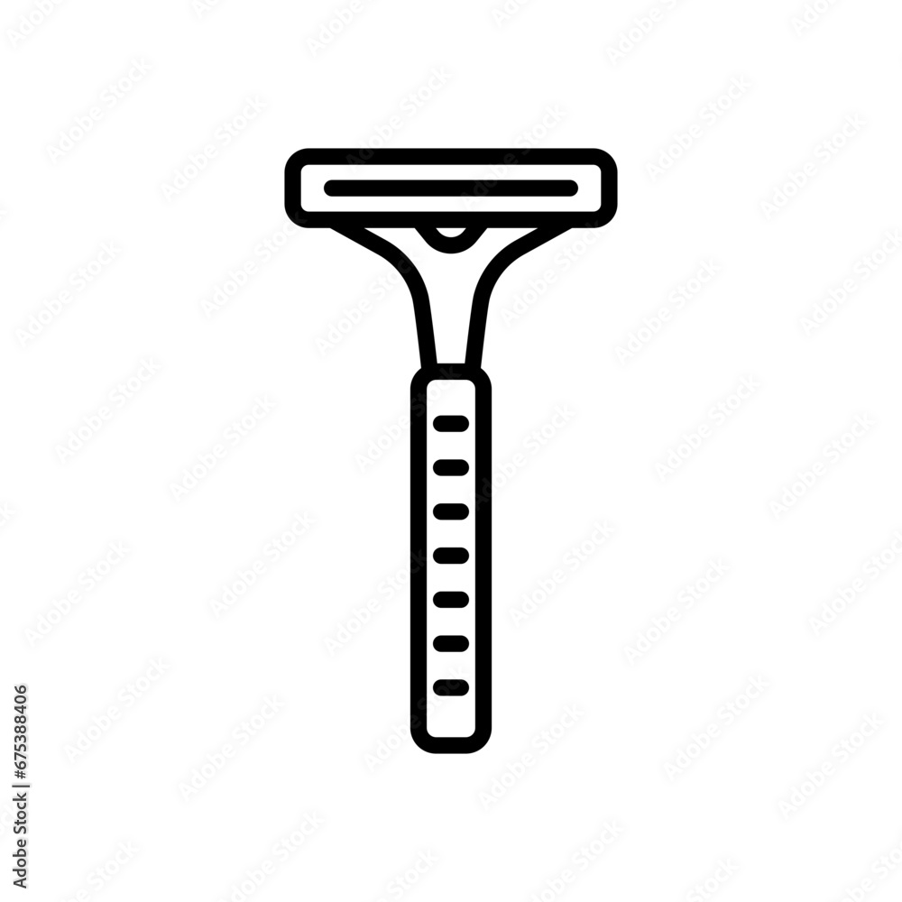 shaver icon vector in line style shaver icon vector in line style