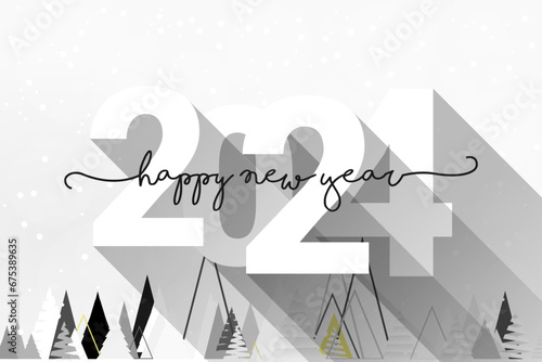 2024 - happy new year 2024 - best wishes