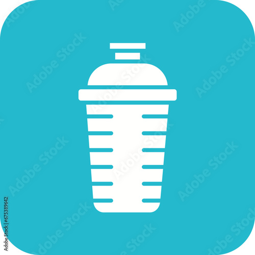 Protein Shake Line Icon
