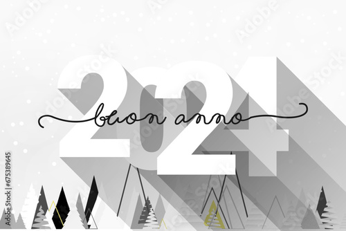 felice anno nuovo - buon anno 2024