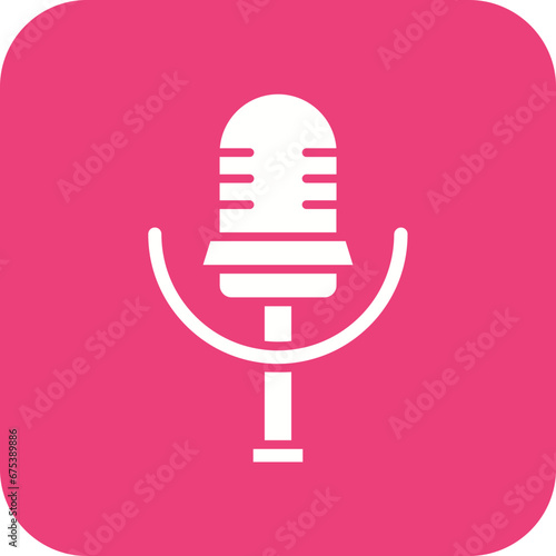 Microphone Line Icon