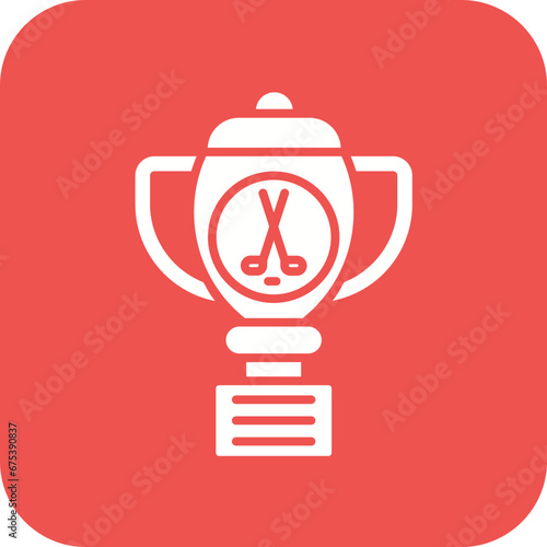 High School League Line Icon