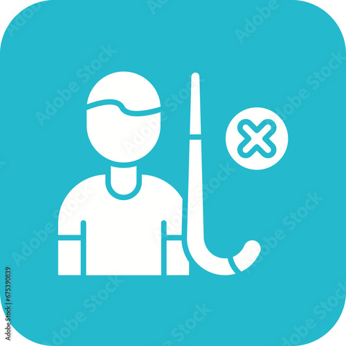 High Sticking Line Icon