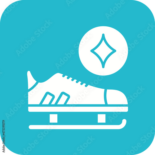 Skates Sharpening Line Icon