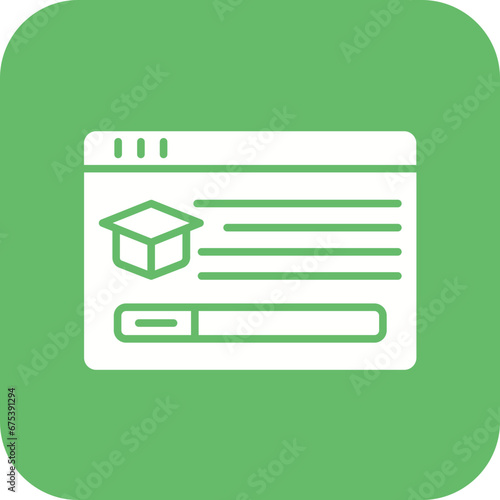 Browse Courses Line Icon
