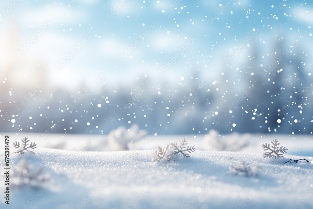 Landscape winter background. AI Generated. Landscape winter background. AI Generated.