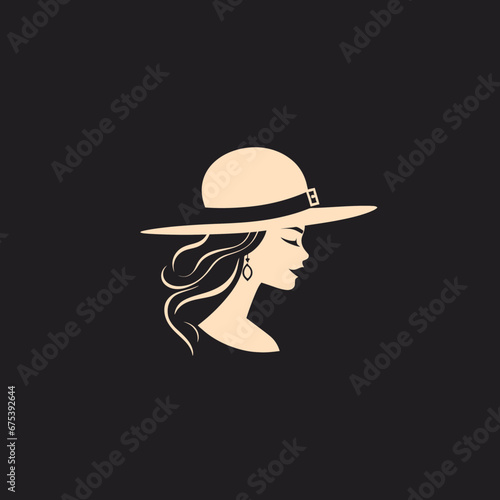 a woman wearing hat
