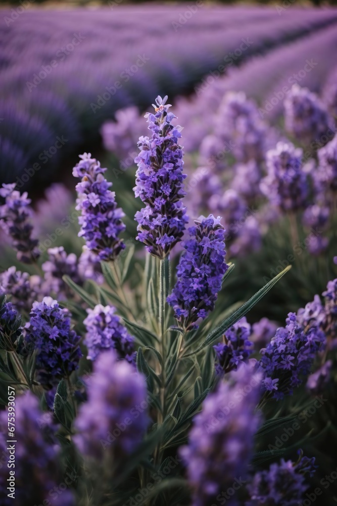 lavender flowers in the garden lavender flowers in the garden