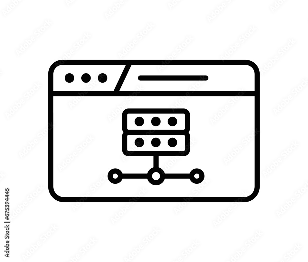 Icones pictogramme symbole Fenetre ordinateur interface dossier ranger organiser epais trace Icones pictogramme symbole Fenetre ordinateur interface dossier ranger organiser epais trace