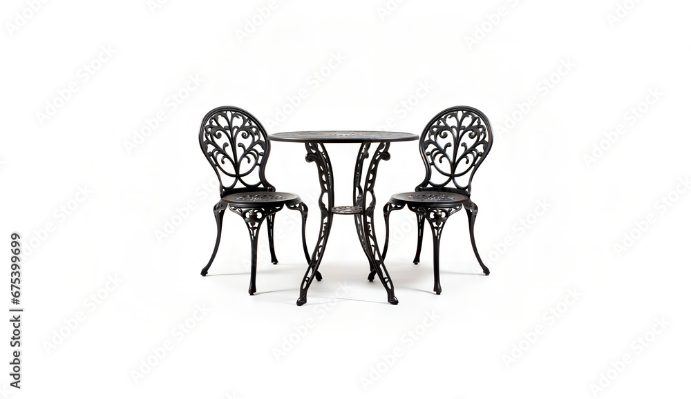 Cast Iron Bistro Table And Chairs