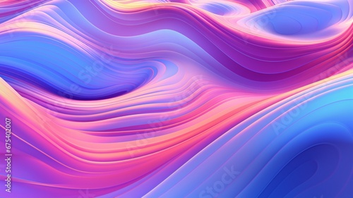 wavy background resembling a psychedelic dreamscape, with undulating waves of neon colors that create an immersive and surreal visual experience.