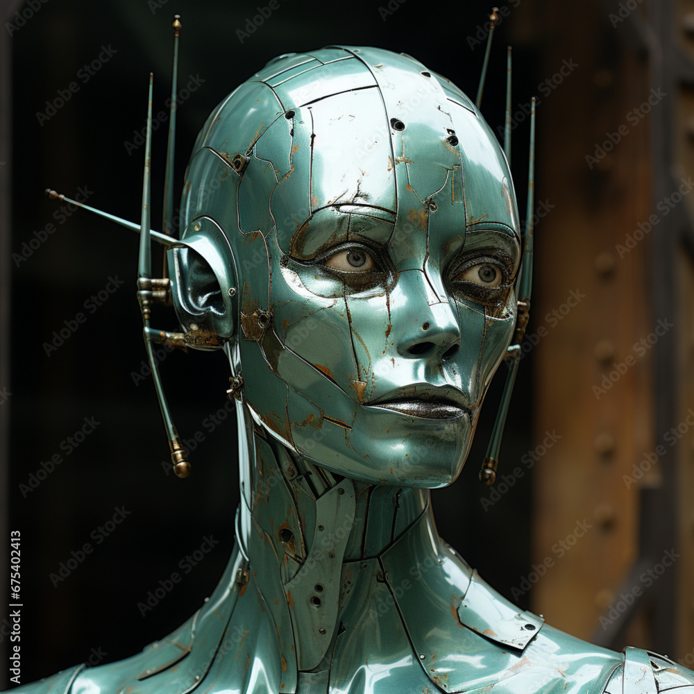 Futuristic Colorful Fantasy Robots - Generative AI Futuristic Colorful Fantasy Robots - Generative AI