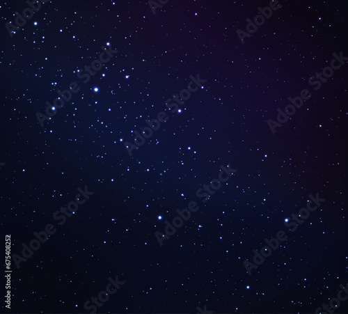 Abstract background with stars as template or design element for starry night. Space background  galaxies  Milky way galaxy. Beautiful cosmos.