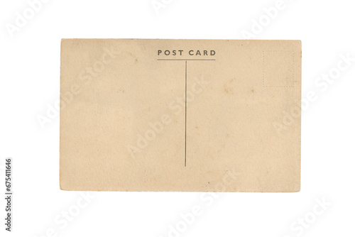 old postcard texture isolated vintage letter mail