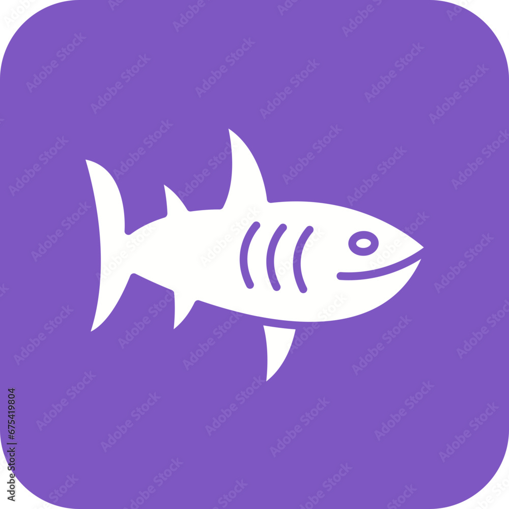 Shark Line Icon