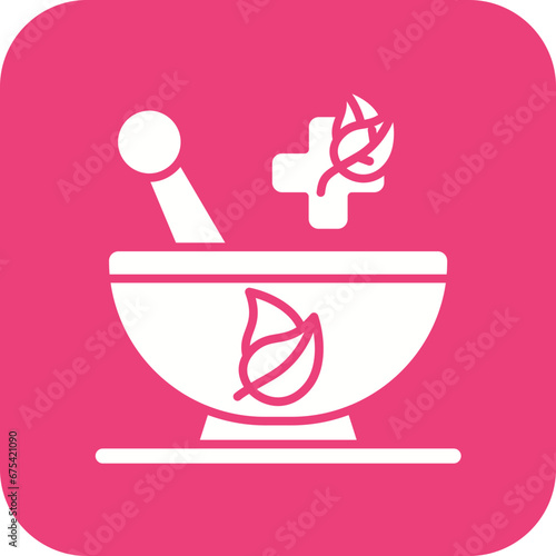 Herbal Medicine Line Icon