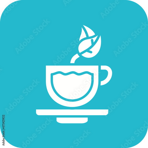 Tea Line Icon