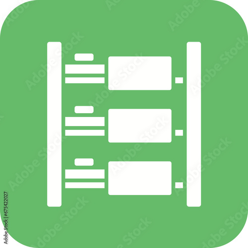 Dorm Line Icon