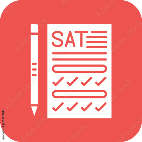 Sat Line Icon