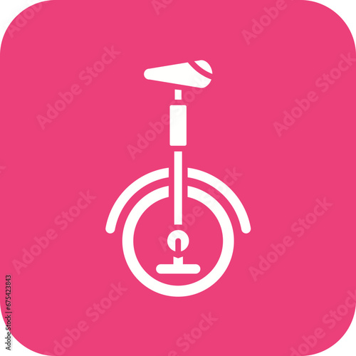 Bicycle Line Icon