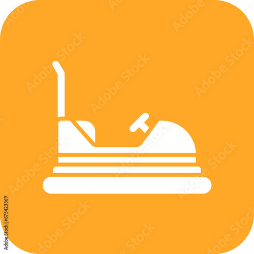 Bumper Cars Line Icon