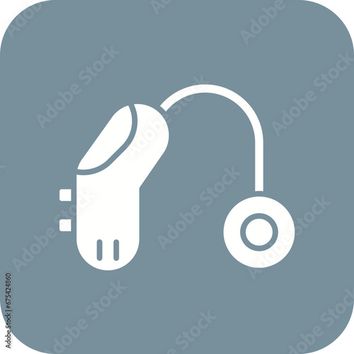 Hearing Aid Line Icon