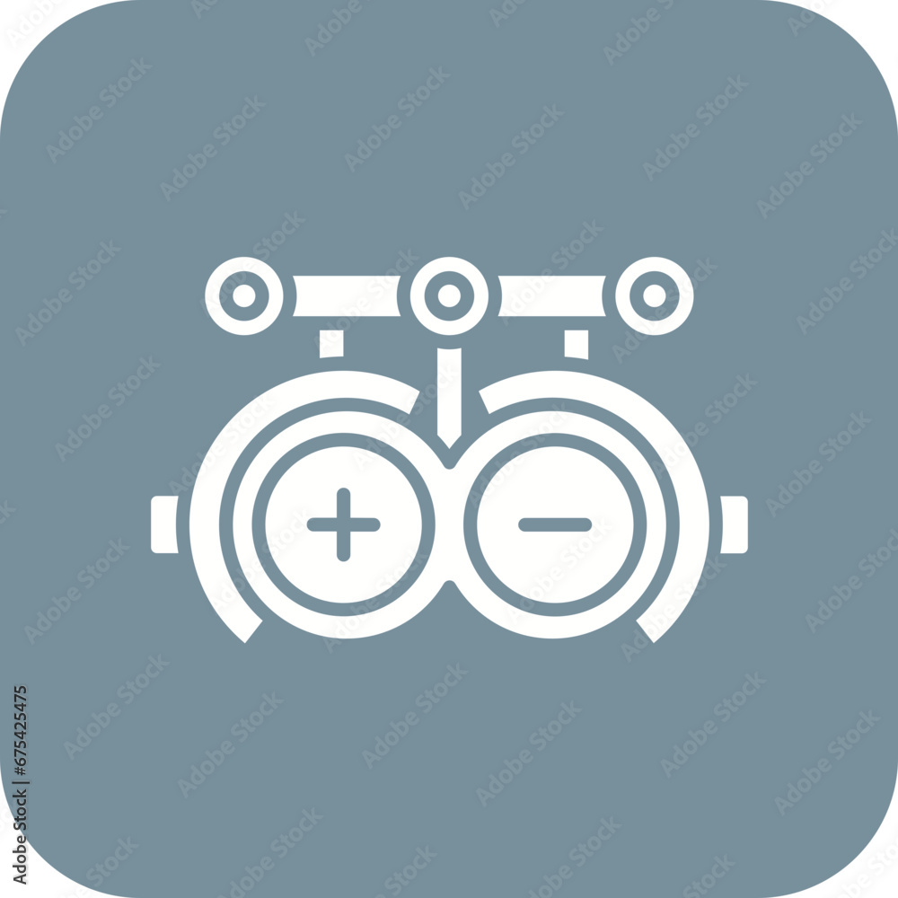 Optometry Line Icon Optometry Line Icon