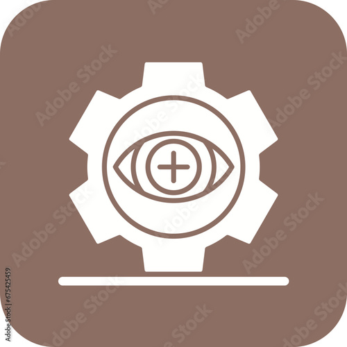 Optometry Practice Line Icon