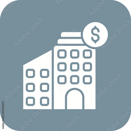 Agency Commission Line Icon