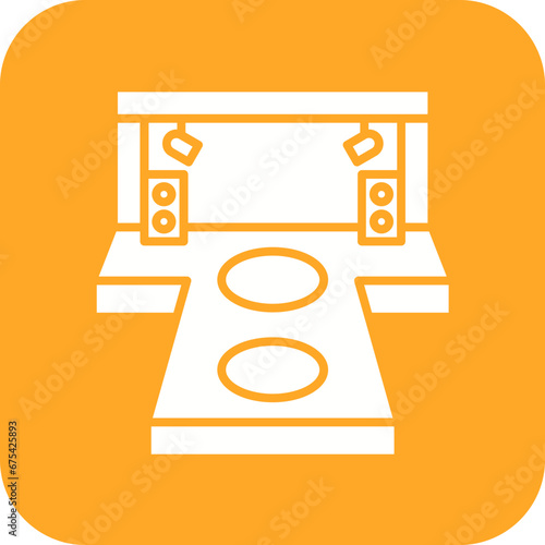 Fashion Show Line Icon