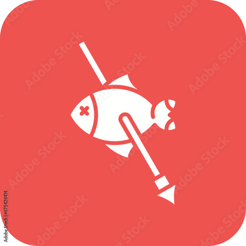 Spearfishing Line Icon