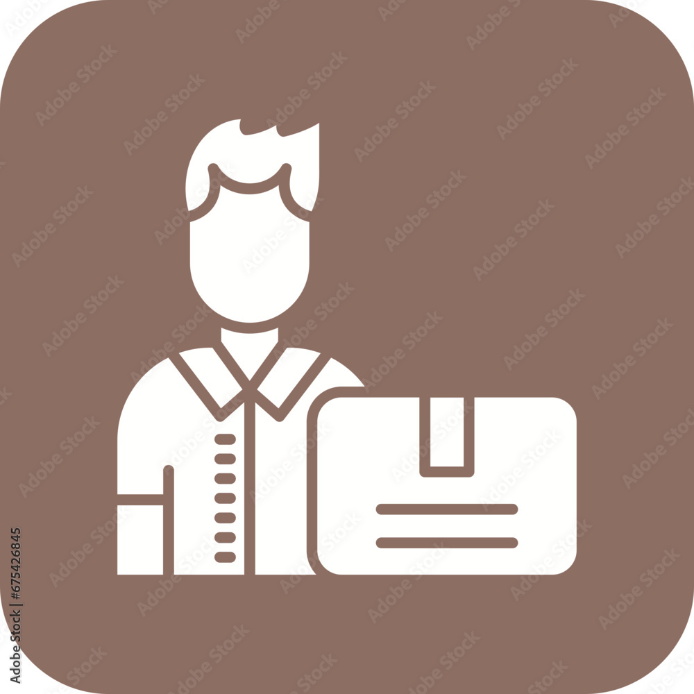 Product Owner Line Icon Product Owner Line Icon