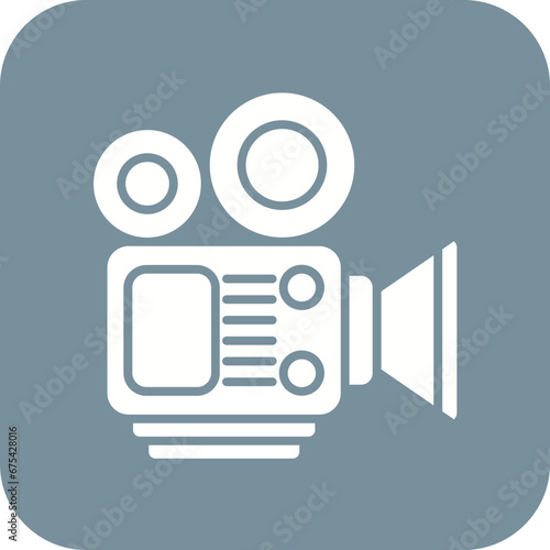 Movie Making Line Icon