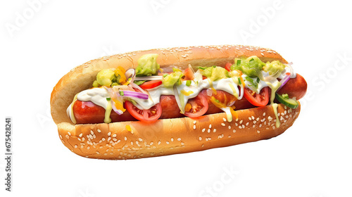 Hot dog Ai Generative