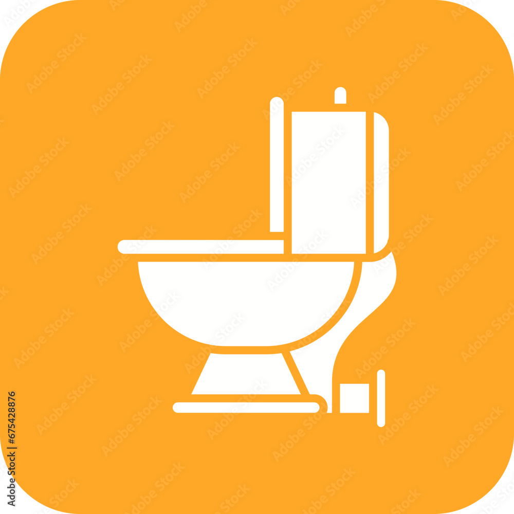 Toilet Line Icon Toilet Line Icon