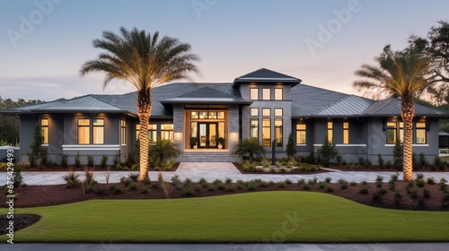 Expansive custom home on a long rectangular lot © kashif 2158
