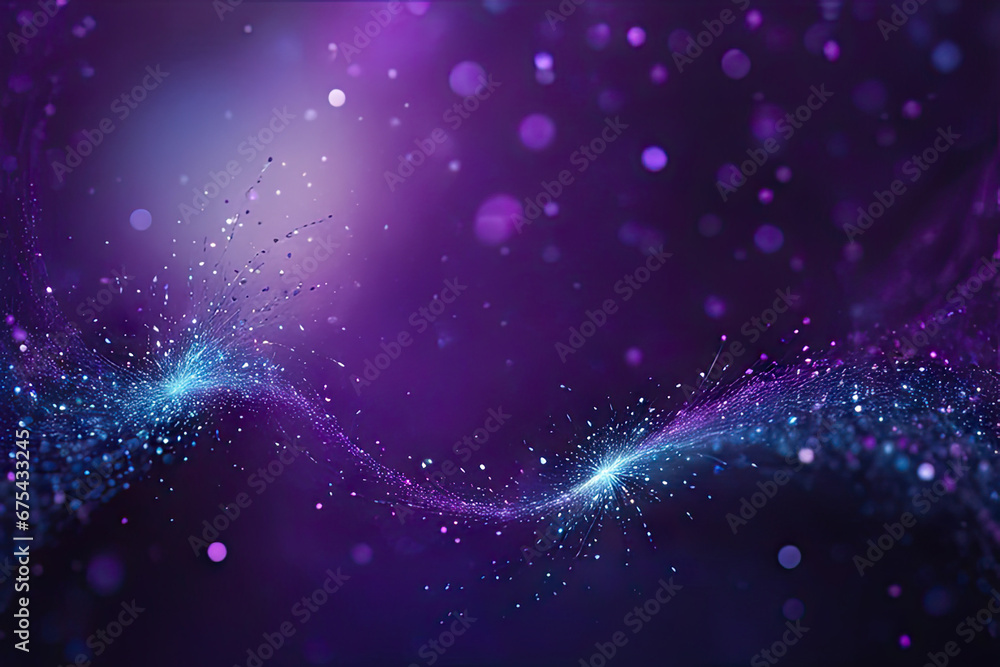 Purple glitter dust background Purple glitter dust background