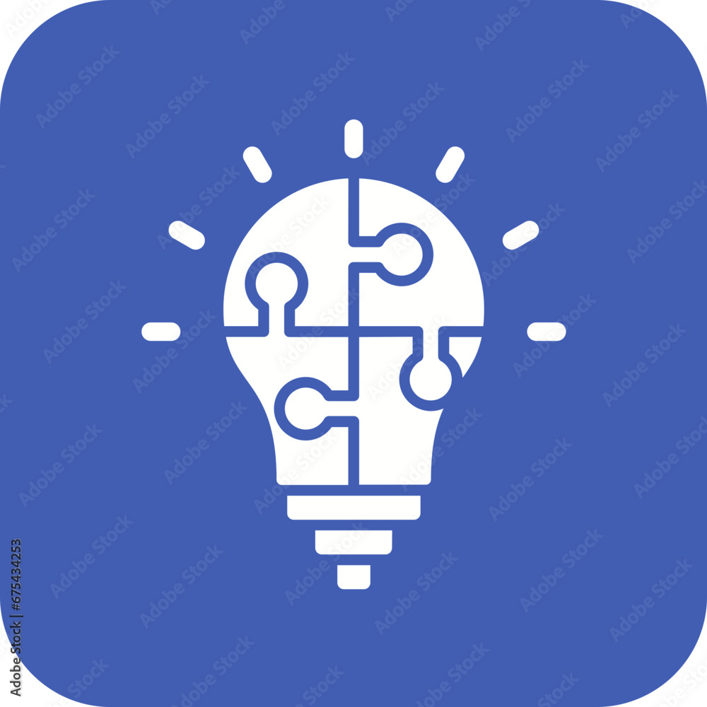 Business Solution Line Icon Business Solution Line Icon