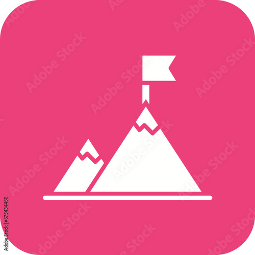 Get On Top Line Icon