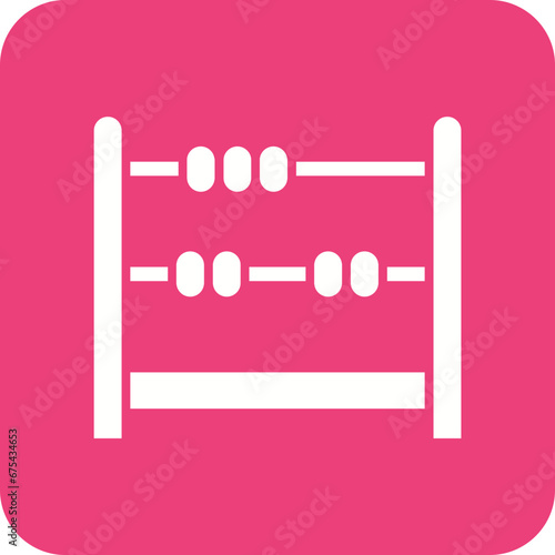 Abacus Line Color Icon