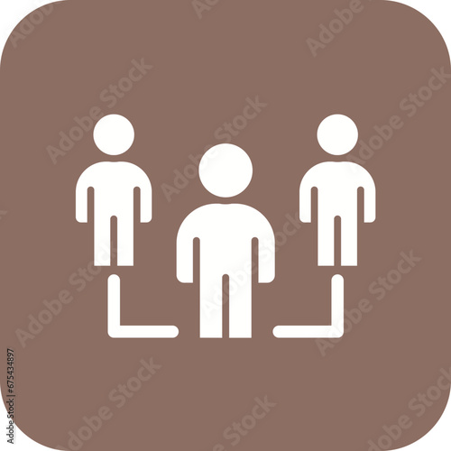 Workgroup Line Icon