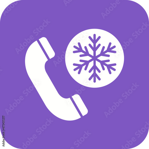 Cold Calling Line Icon