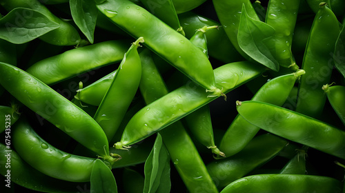 green peas in the pod fresh background photography photo