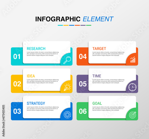 modern design template for infographic