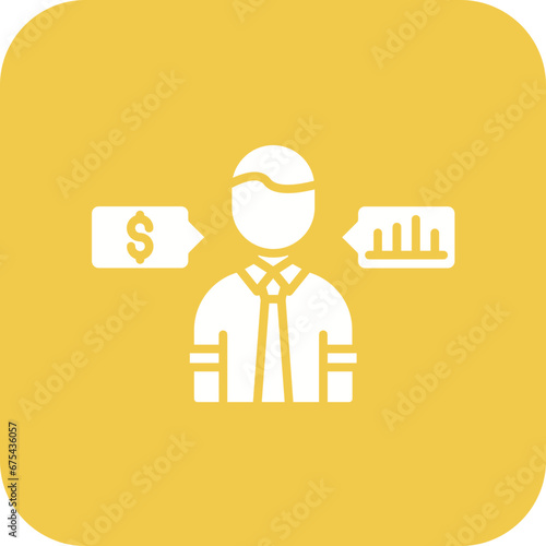 Job Counseling Line Icon