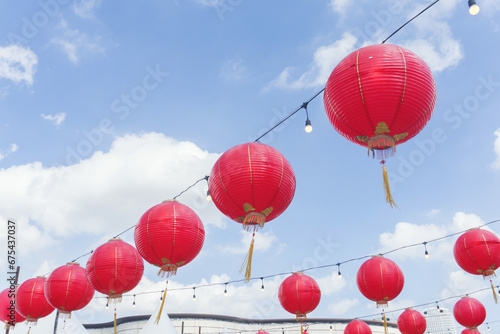 灯籠　祭り　中華