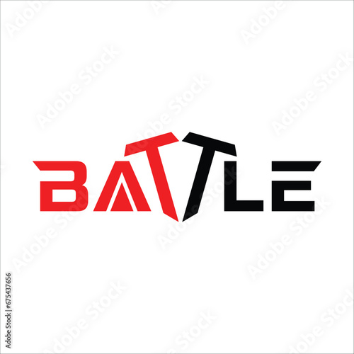 writing battle logo template, writing battle logo elements, writing battle vector