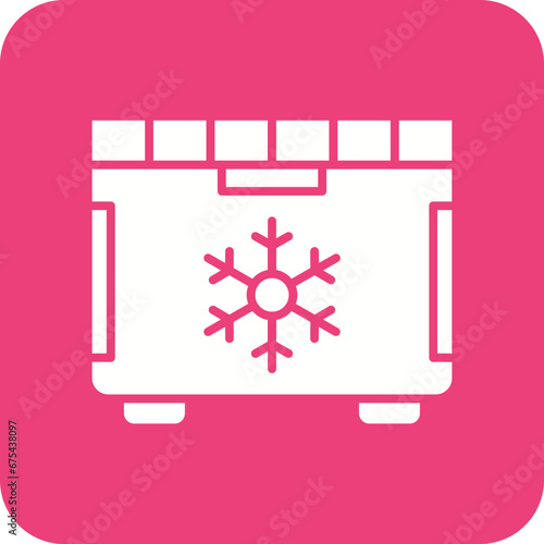 Freezer Line Color Icon
