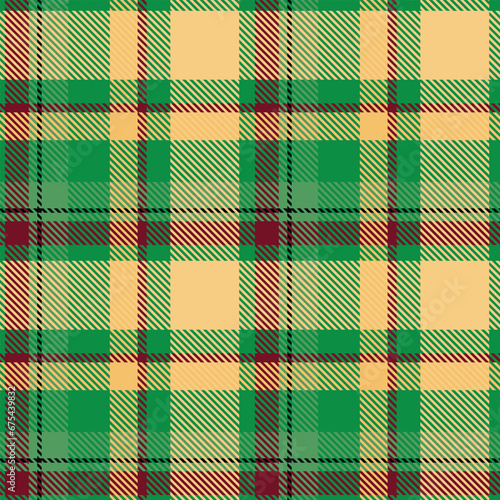 Tartan Seamless Pattern. Abstract Check Plaid Pattern Template for Design Ornament. Seamless Fabric Texture.